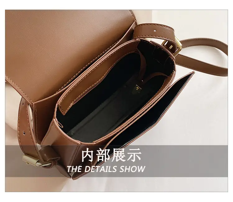Trendy Solid Color Shoulder Bag for Women — feature 11