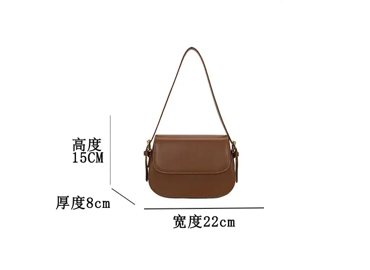 Trendy Solid Color Shoulder Bag for Women — feature 7
