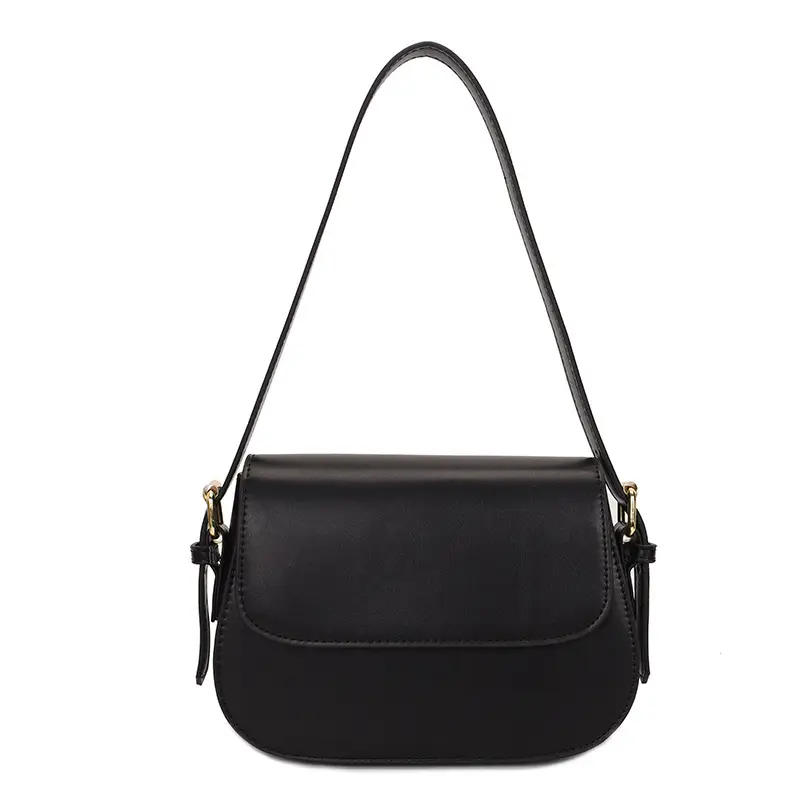 Trendy Solid Color Shoulder Bag for Women - Image 2
