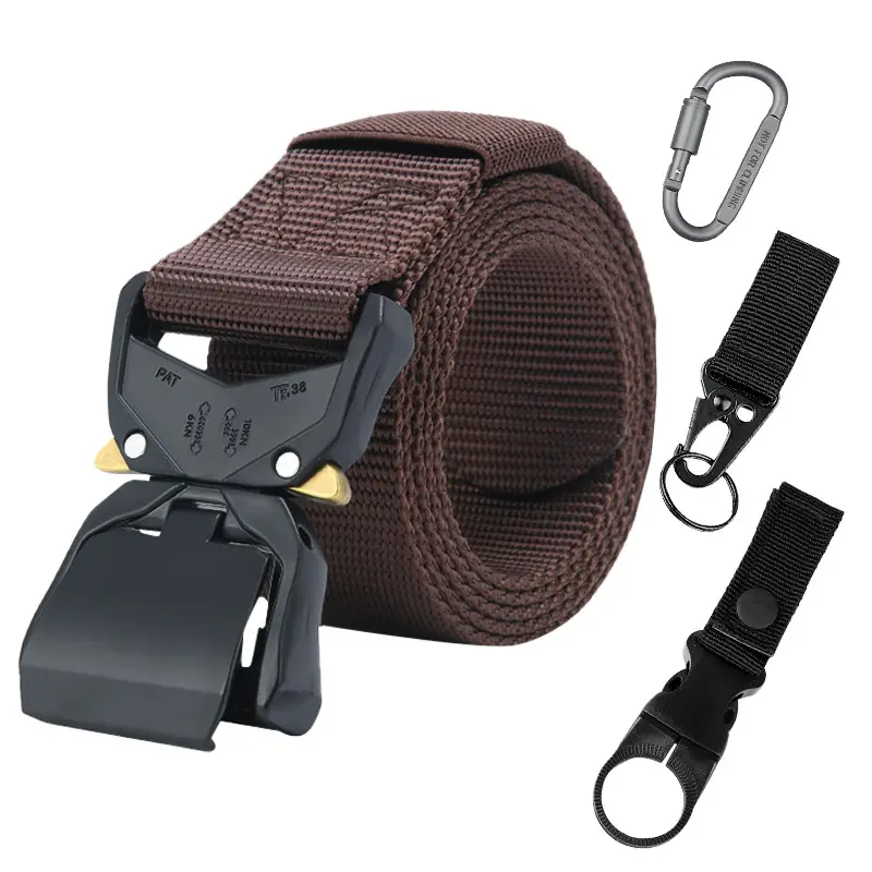 Quick Release Flip Buckle Tactical Belt for Men