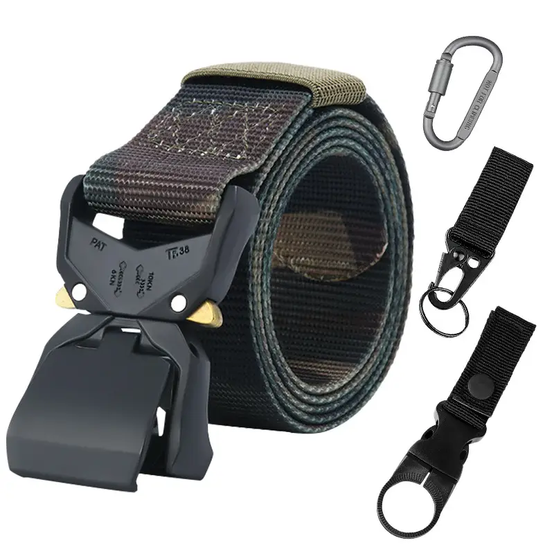 Quick Release Flip Buckle Tactical Belt for Men