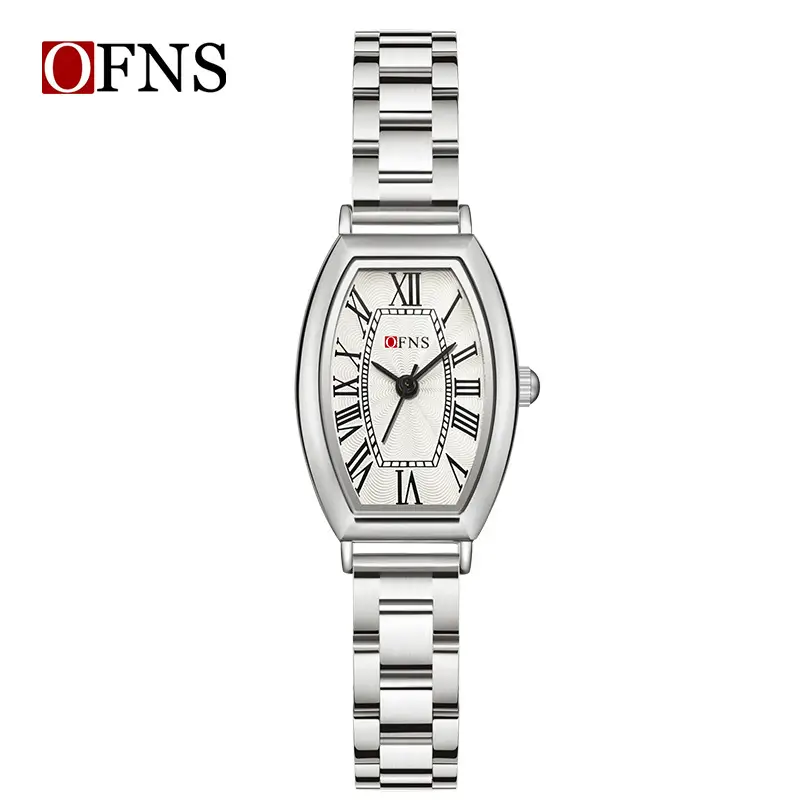 Women's Gold Roman Dial Quartz Watch with Leather Strap - Image 14