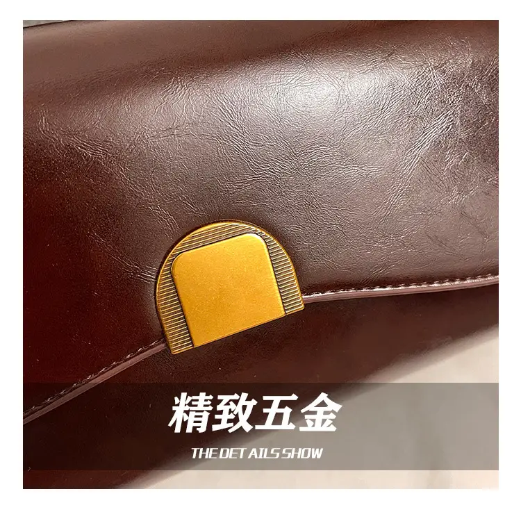 2024 Winter Women's Shoulder Bags Solid Color Urban Casual — feature 3