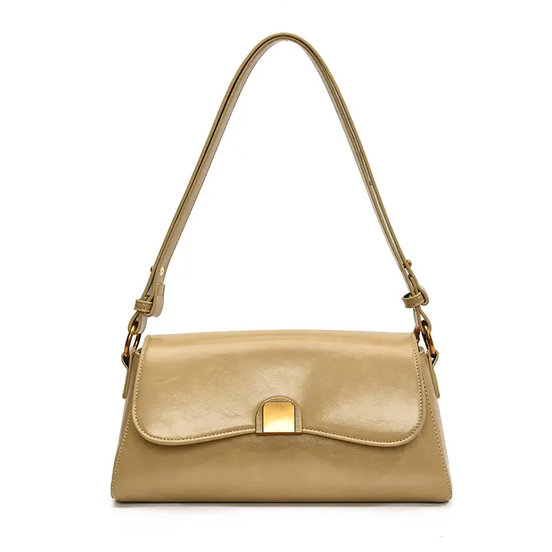 2024 Winter Women's Shoulder Bags Solid Color Urban Casual - Image 2