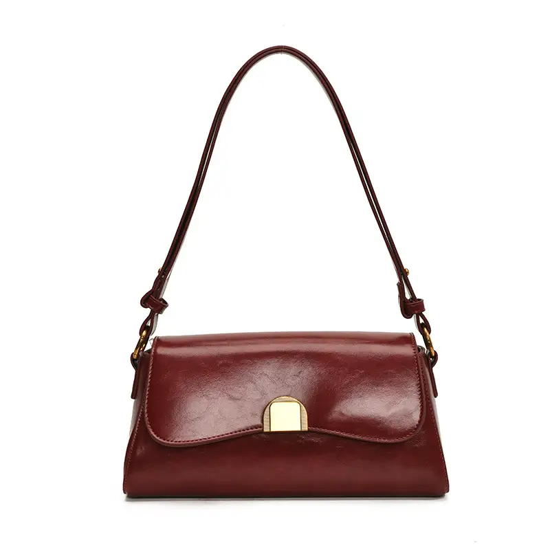 2024 Winter Women's Shoulder Bags Solid Color Urban Casual - Image 3