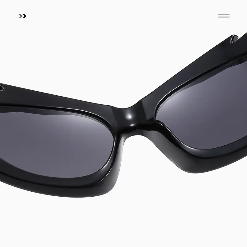 Cross-border Barbed Hedgehog Sunglasses Y2k European and American Personalized Wings Riding Sunglasses Ins Trendy Sunshade Glasses for Men and Women — feature 6