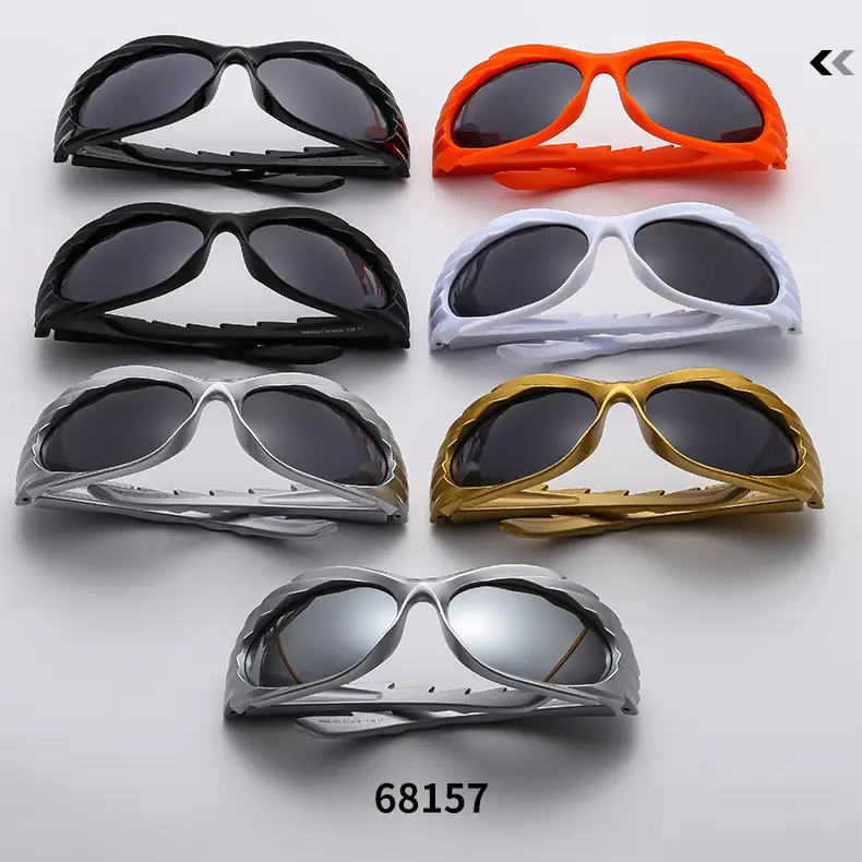 Cross-border Barbed Hedgehog Sunglasses Y2k European and American Personalized Wings Riding Sunglasses Ins Trendy Sunshade Glasses for Men and Women — feature 8