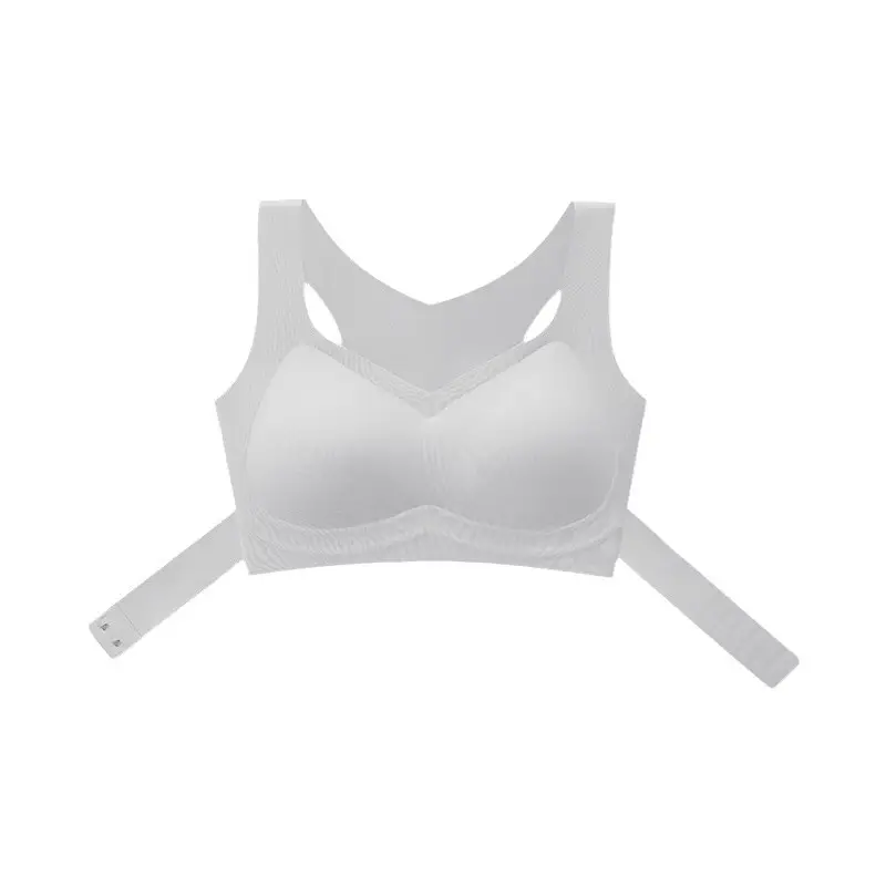 Black Front Buckle Pull-Up Bra for Women - Image 11