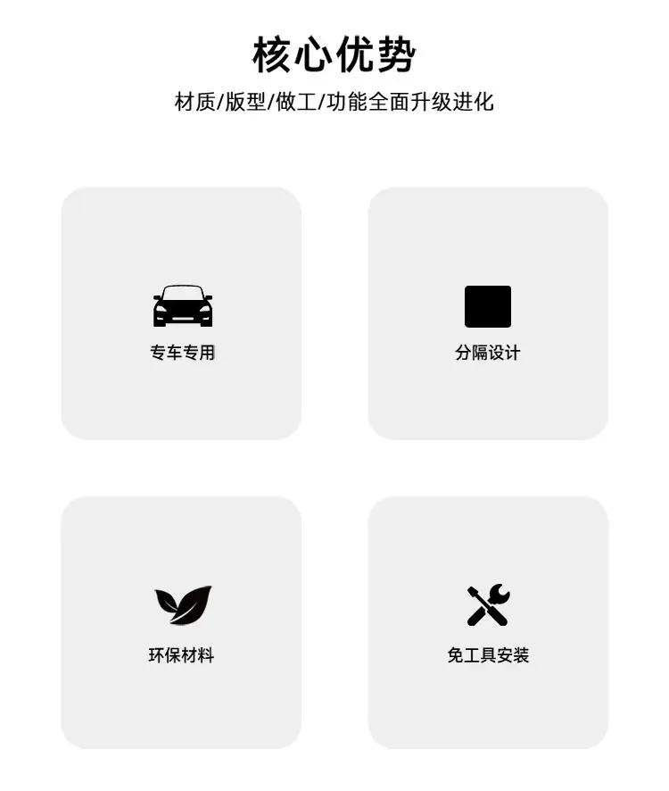 Dark Blue S05 Central Storage Box for Cars — feature 4
