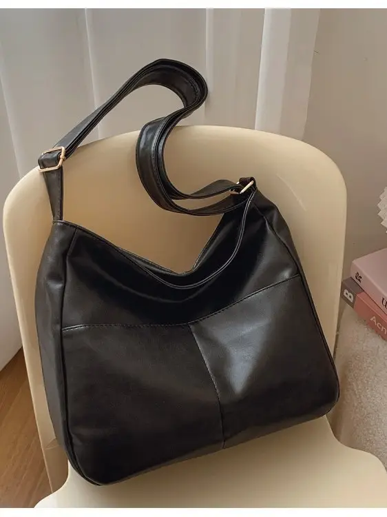 Vintage Brown Leather Crossbody Bag for Women - Image 7