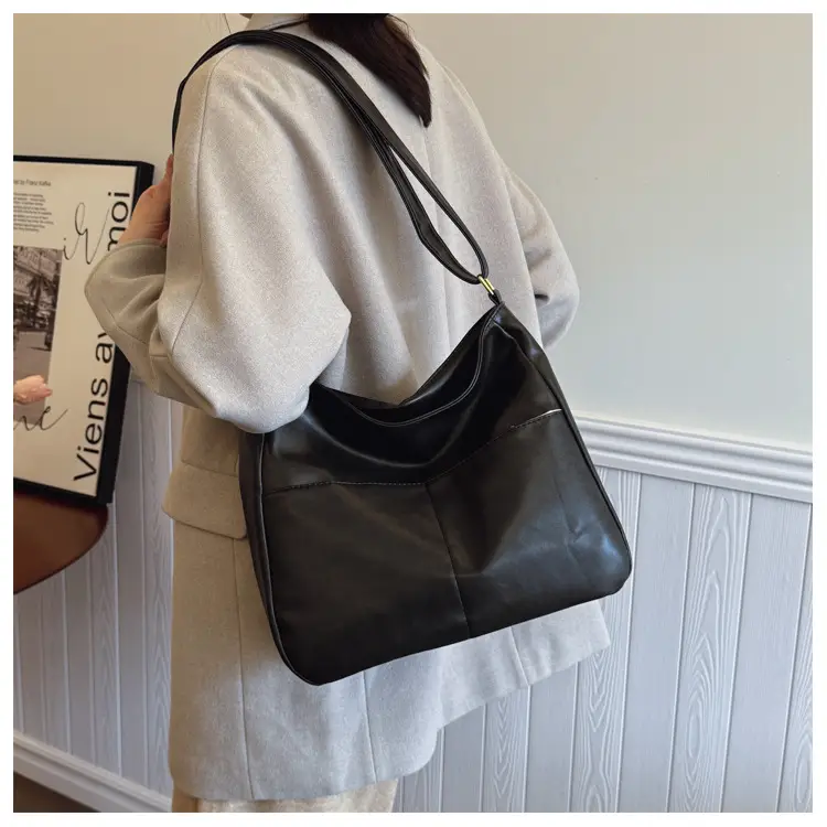 Vintage Brown Leather Crossbody Bag for Women — feature 32