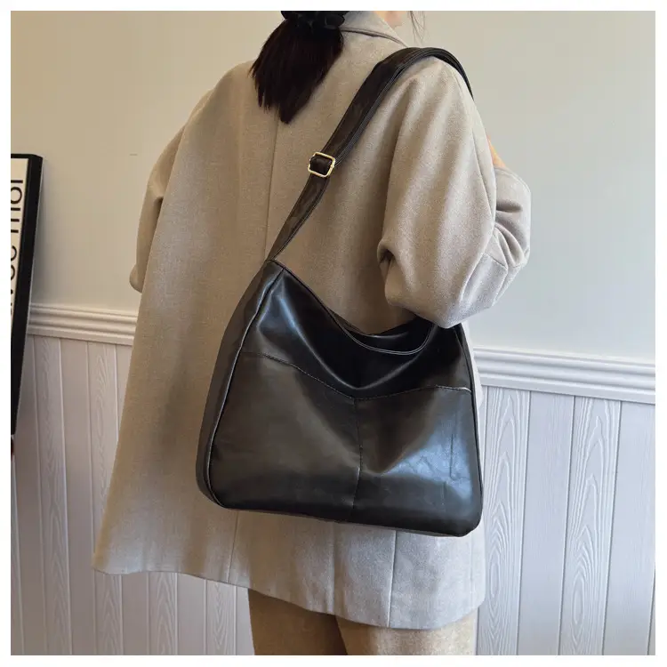 Vintage Brown Leather Crossbody Bag for Women — feature 33