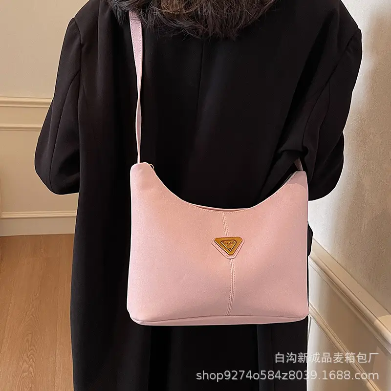 Pink Leather Shoulder Crossbody Bag for Women 2026 - Image 8