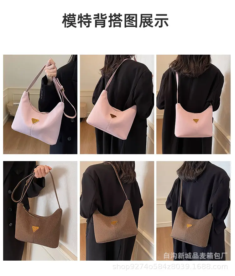 Pink Leather Shoulder Crossbody Bag for Women 2026 — feature 8