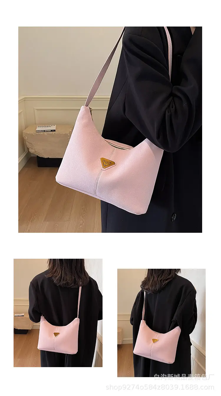 Pink Leather Shoulder Crossbody Bag for Women 2026 — feature 9