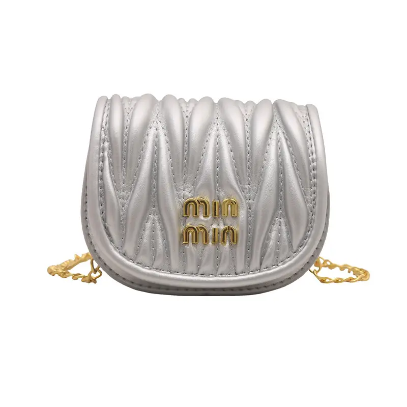 Kids Korean Style Mini Crossbody Bag Red Chain - Image 4