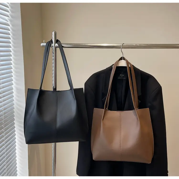 Gold Women's Large Capacity Tote Bag for Commute & Casual Use — feature 13