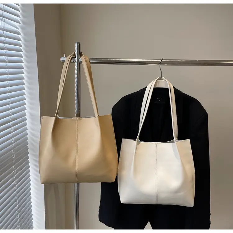 Gold Women's Large Capacity Tote Bag for Commute & Casual Use — feature 14