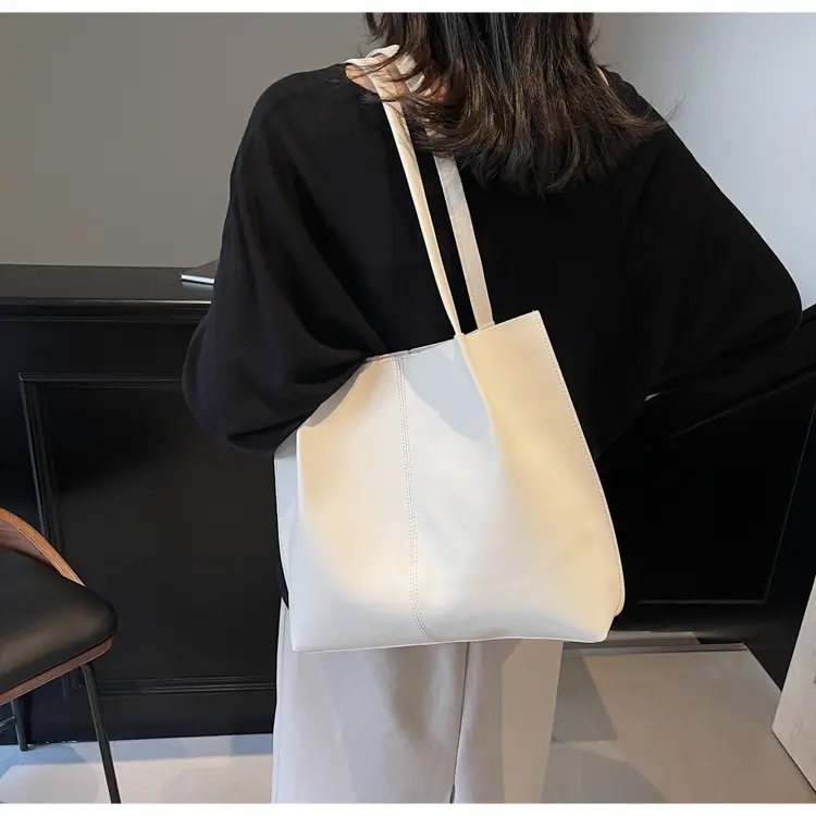 Gold Women's Large Capacity Tote Bag for Commute & Casual Use — feature 17