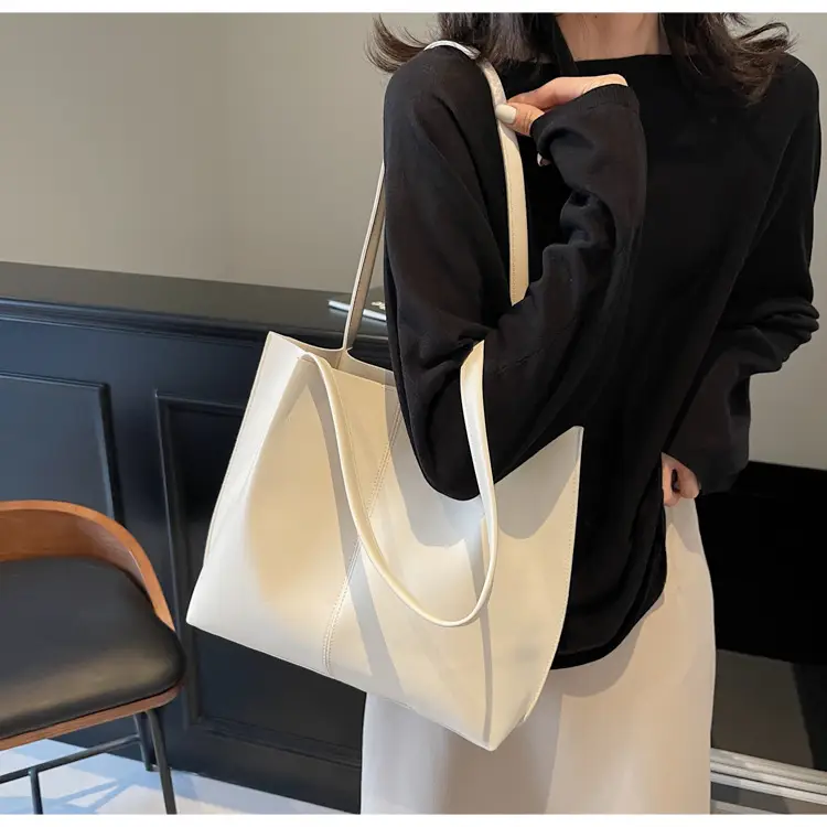 Gold Women's Large Capacity Tote Bag for Commute & Casual Use — feature 20