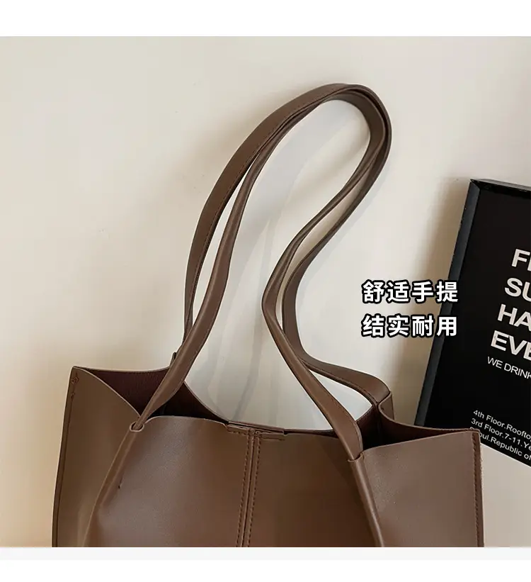 Gold Women's Large Capacity Tote Bag for Commute & Casual Use — feature 4