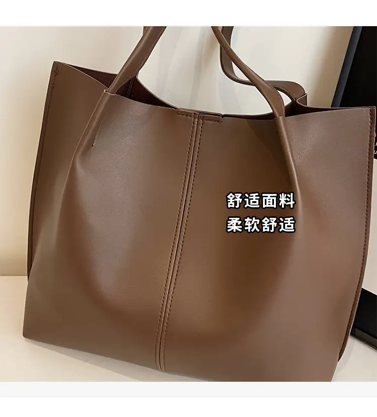Gold Women's Large Capacity Tote Bag for Commute & Casual Use — feature 5