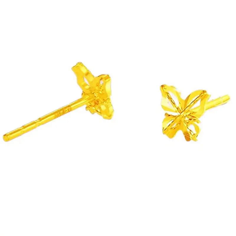 Gold Butterfly Earrings 2026 New Style Light Luxury - Image 14