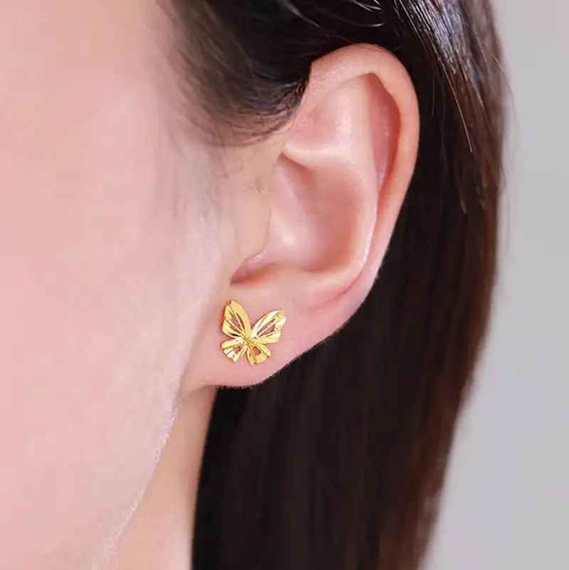 Gold Butterfly Earrings 2026 New Style Light Luxury — feature 12