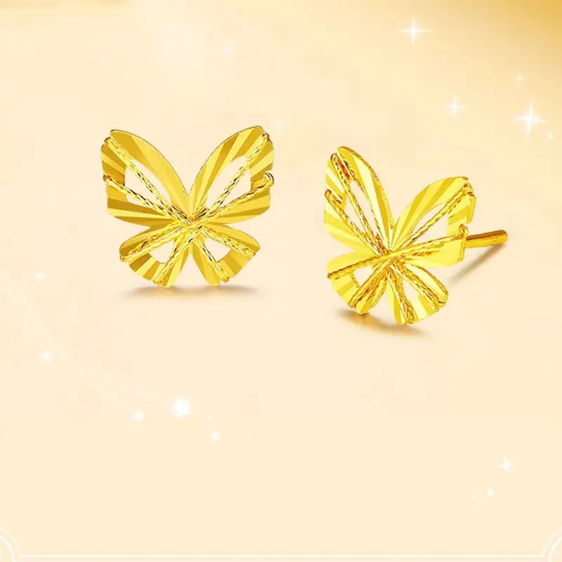 Gold Butterfly Earrings 2026 New Style Light Luxury — feature 13