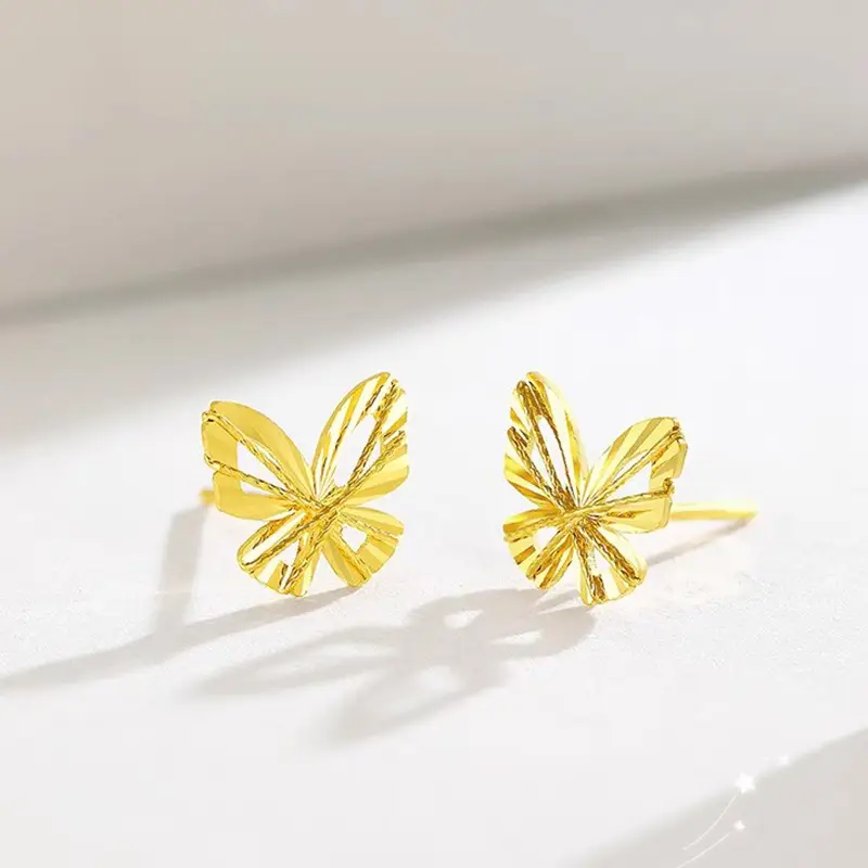 Gold Butterfly Earrings 2026 New Style Light Luxury — feature 15