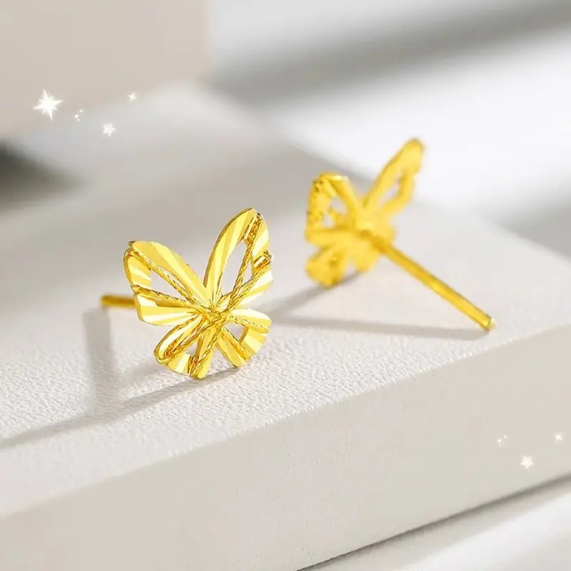 Gold Butterfly Earrings 2026 New Style Light Luxury — feature 16