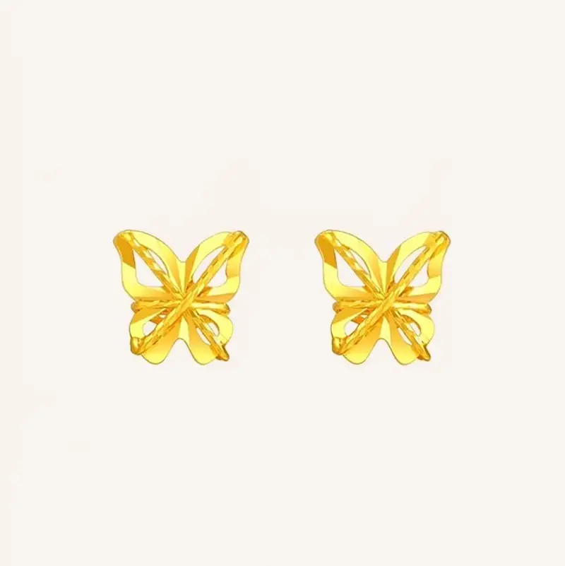 Gold Butterfly Earrings 2026 New Style Light Luxury — feature 17