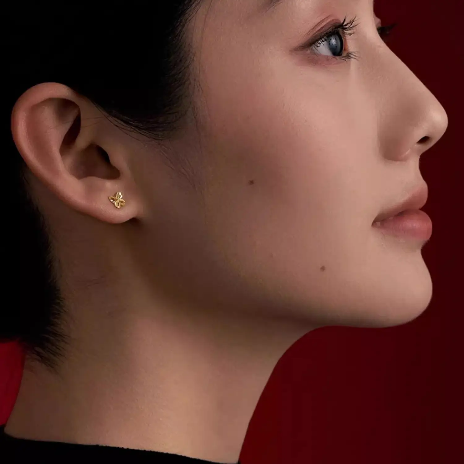 Gold Butterfly Earrings 2026 New Style Light Luxury — feature 3