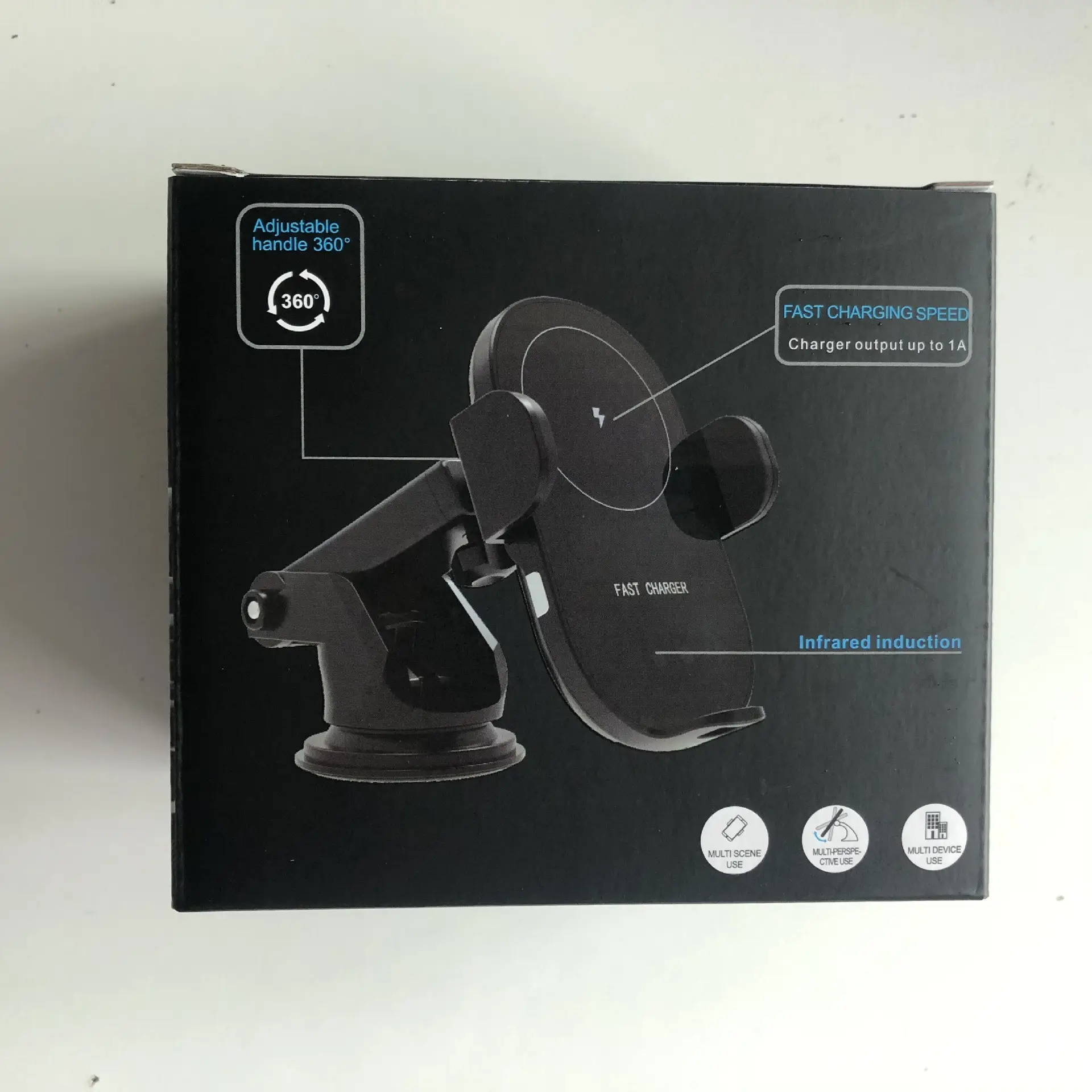 Infrared Car Phone Holder 15W Fast Charging - Image 5
