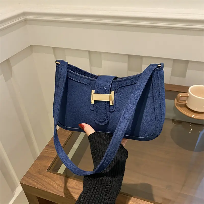 Vintage Crossbody Bag for Women 2025 Stitching Fashion - Image 9