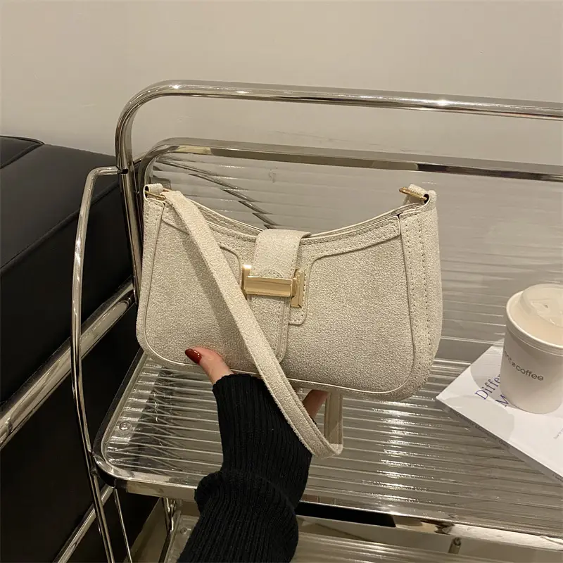 Vintage Crossbody Bag for Women 2025 Stitching Fashion - Image 11