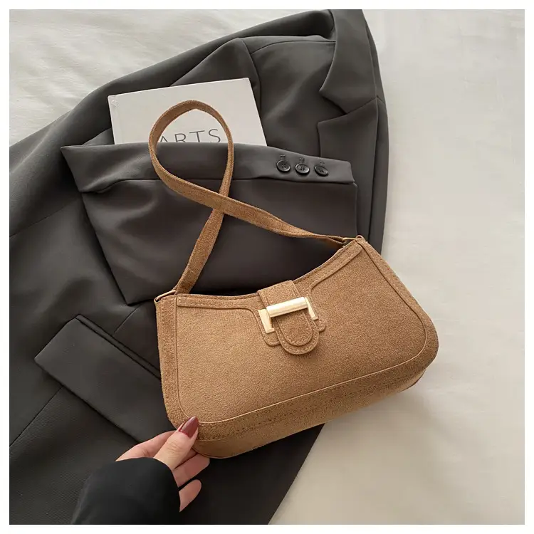 Vintage Crossbody Bag for Women 2025 Stitching Fashion - Image 3