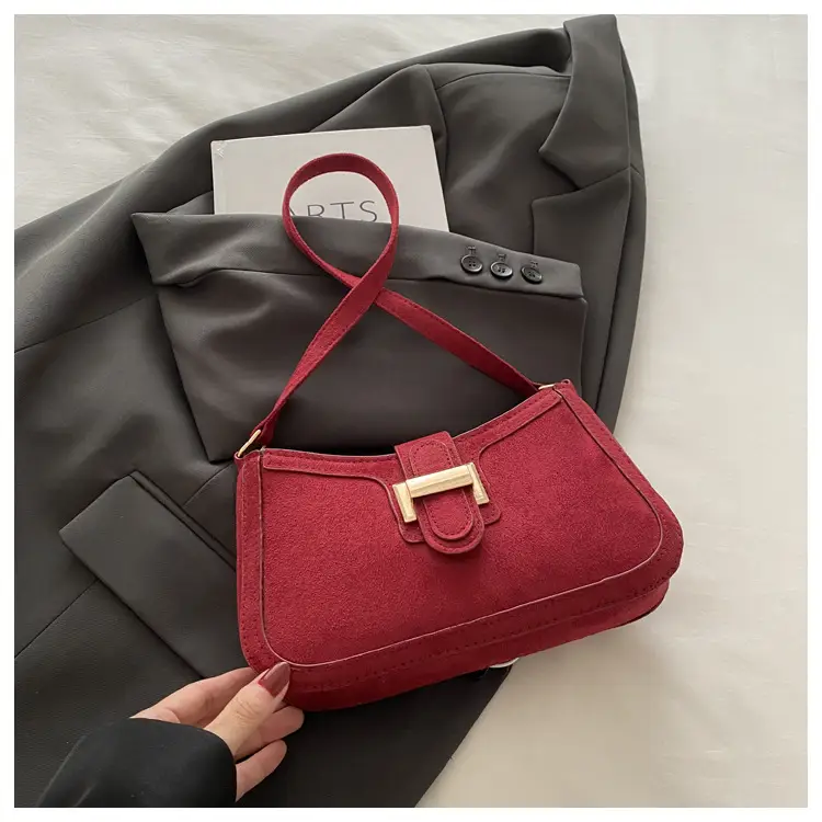Vintage Crossbody Bag for Women 2025 Stitching Fashion - Image 4