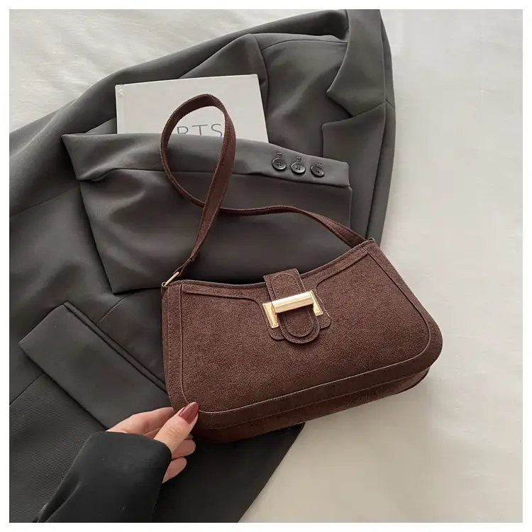 Vintage Crossbody Bag for Women 2025 Stitching Fashion - Image 6