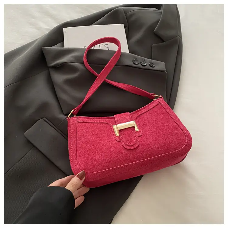 Vintage Crossbody Bag for Women 2025 Stitching Fashion - Image 7