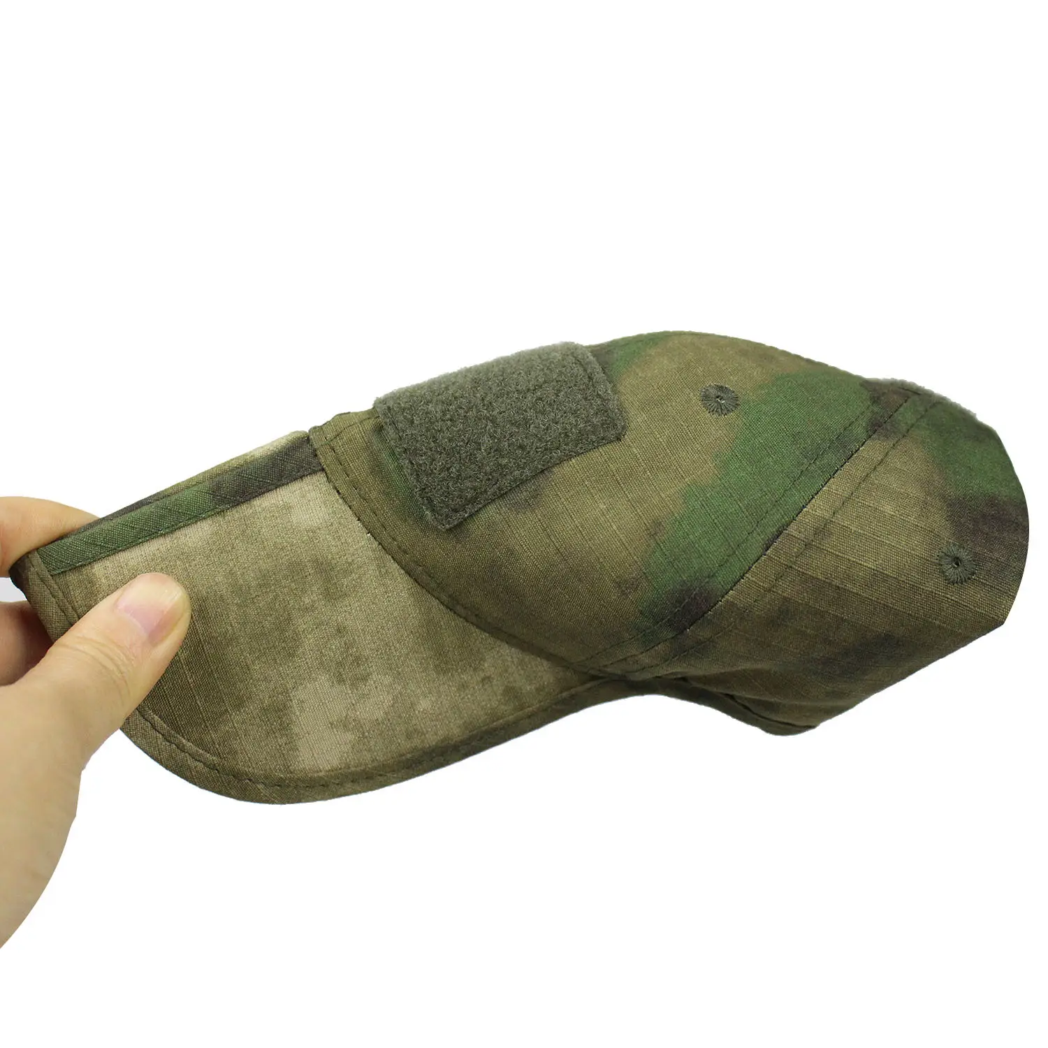 Men's Camouflage Sunshade Cap Olive Green - Image 8
