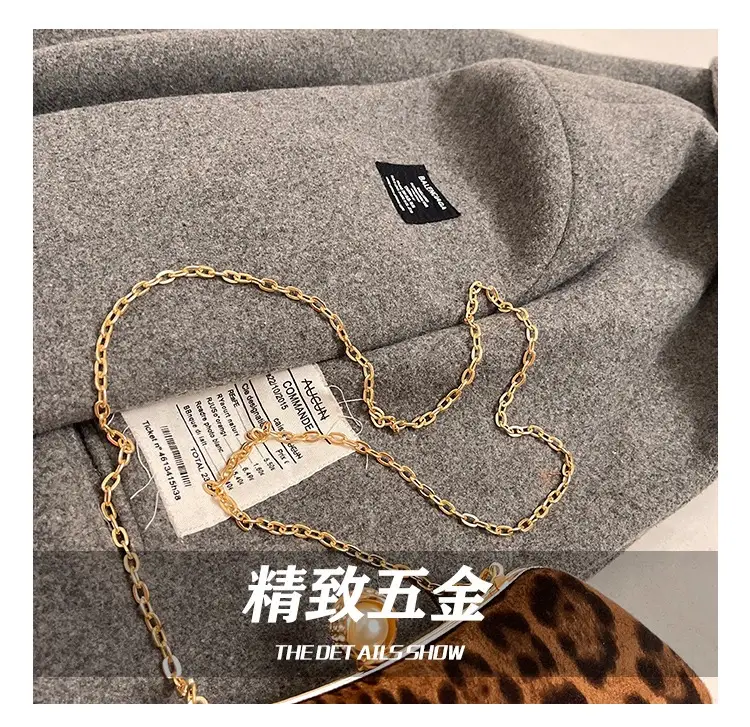 Leopard Print Chain Sling Bag for Women — feature 4