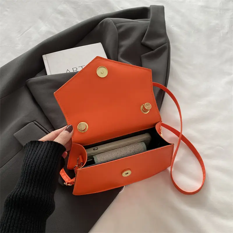Women's Orange Tassel Crossbody Bag 2024 - Image 9