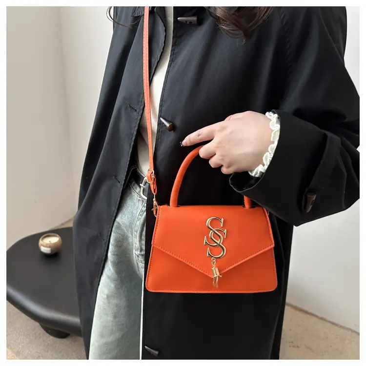 Women's Orange Tassel Crossbody Bag 2024 — feature 12
