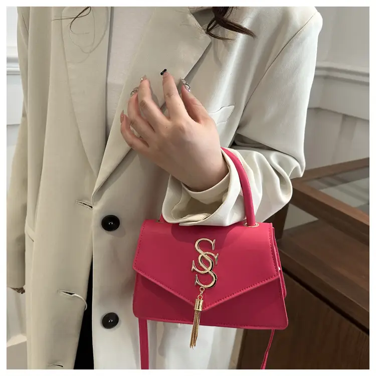 Women's Orange Tassel Crossbody Bag 2024 — feature 18