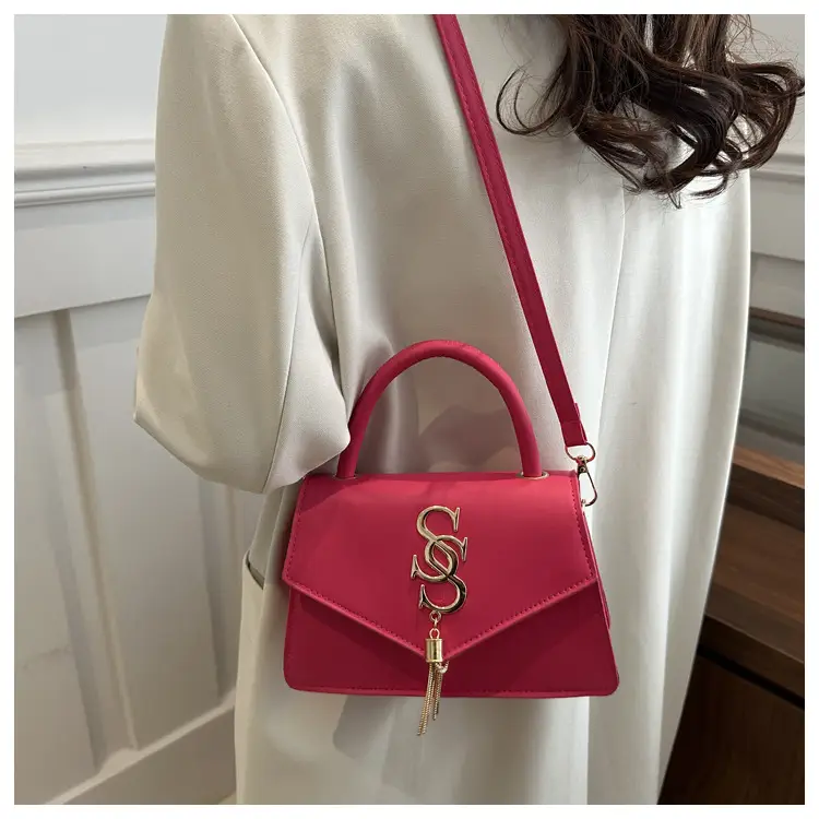 Women's Orange Tassel Crossbody Bag 2024 — feature 19
