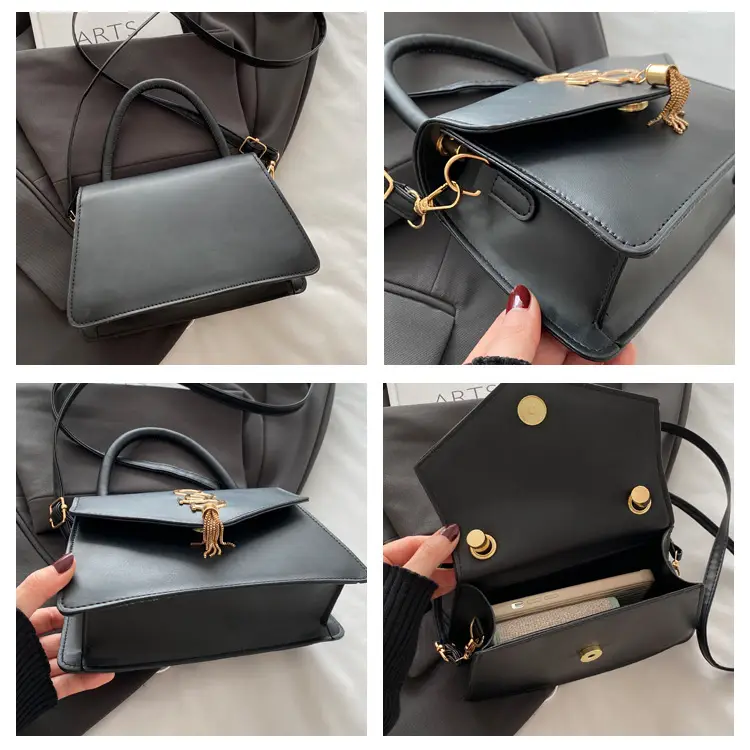Women's Orange Tassel Crossbody Bag 2024 — feature 9