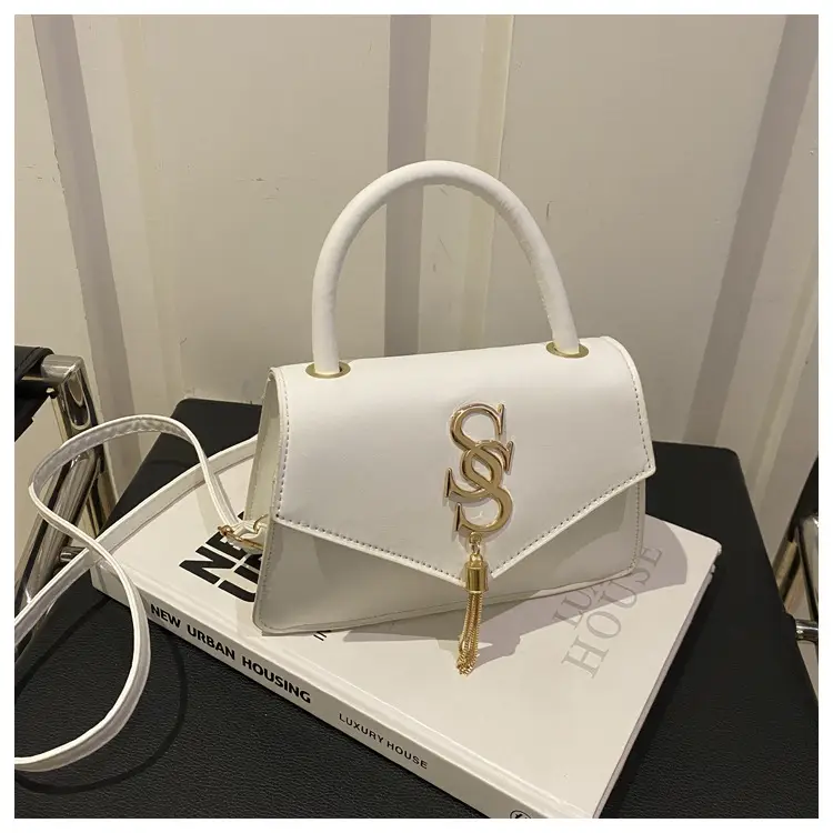 Women's Orange Tassel Crossbody Bag 2024 - Image 2