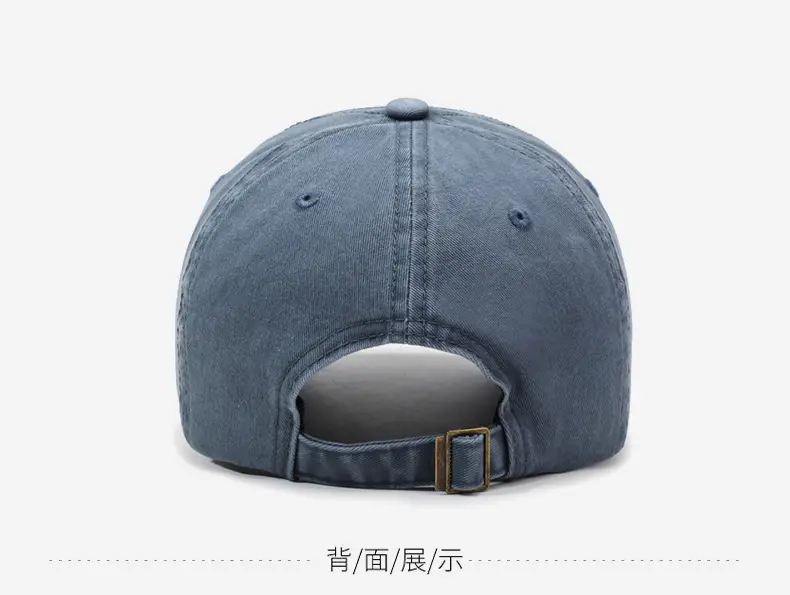 New Style Old Washed Soft Top Baseball Cap All-match Casual Men's and Women's Light Plate Cap — feature 11