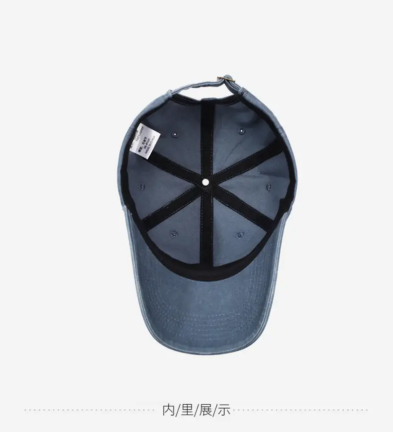 New Style Old Washed Soft Top Baseball Cap All-match Casual Men's and Women's Light Plate Cap — feature 13
